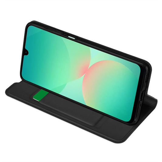 Cover til Samsung Galaxy A26 A266, Techsuit, Magskin Book, Sort