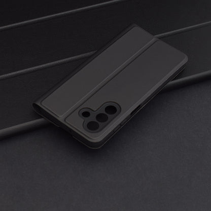 Cover til Samsung Galaxy A26 A266, Techsuit, Magskin Book, Sort