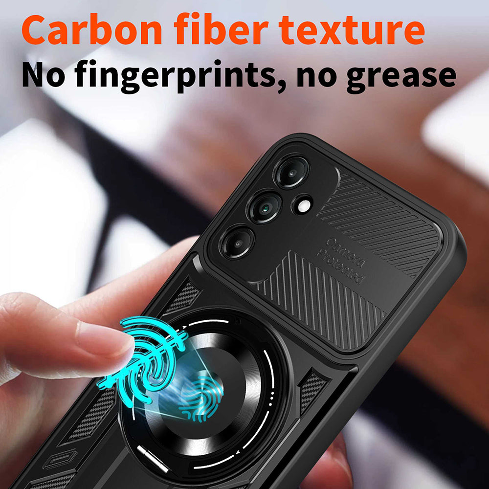 Cover til Samsung Galaxy A26 A266, Techsuit, RuggedCam, Lilla
