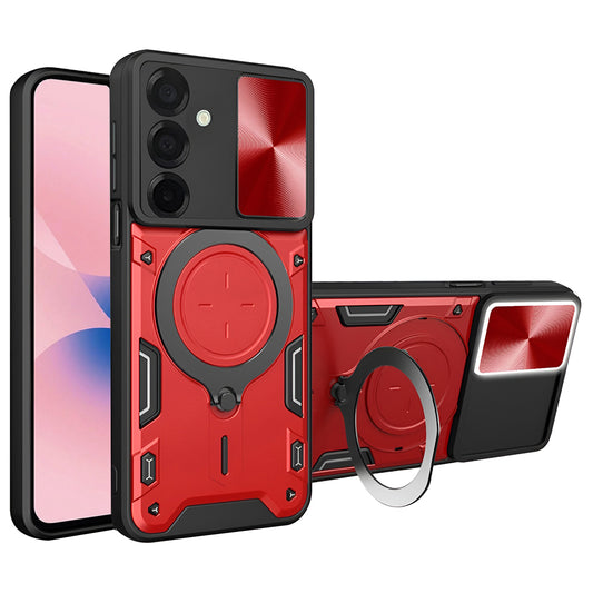 Cover til Samsung Galaxy A27 5G, Techsuit, CamGuard Pro, Rød
