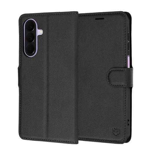 Cover til Samsung Galaxy A27 5G, Techsuit, Leather Folio, Sort