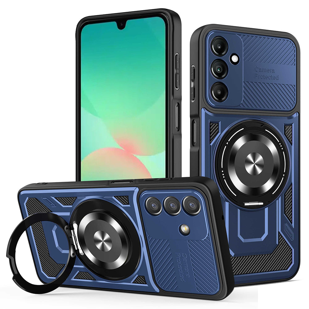 Cover til Samsung Galaxy A27 5G, Techsuit, RuggedCam, Blå