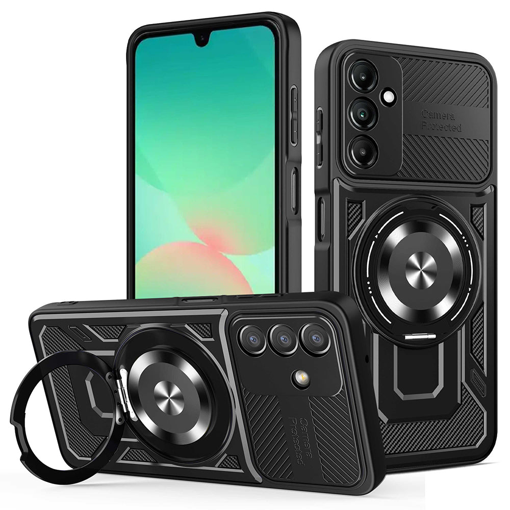Cover til Samsung Galaxy A27 5G, Techsuit, RuggedCam, Sort