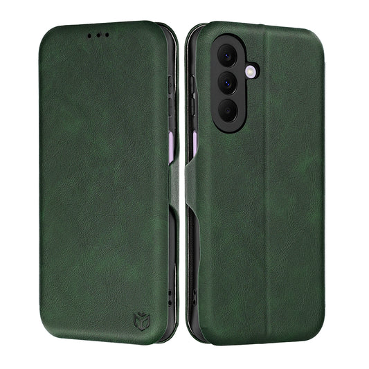 Cover til Samsung Galaxy A27 5G, Techsuit, Safe Wallet Plus, Grøn