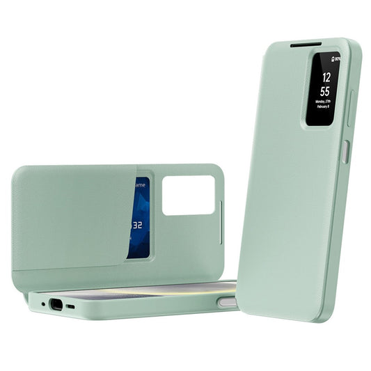 Cover til Samsung Galaxy A27 5G, Techsuit, SmartView, Grøn