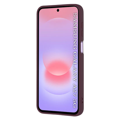Cover til Samsung Galaxy A27 5G, Techsuit, SoftFlex, Vinrød