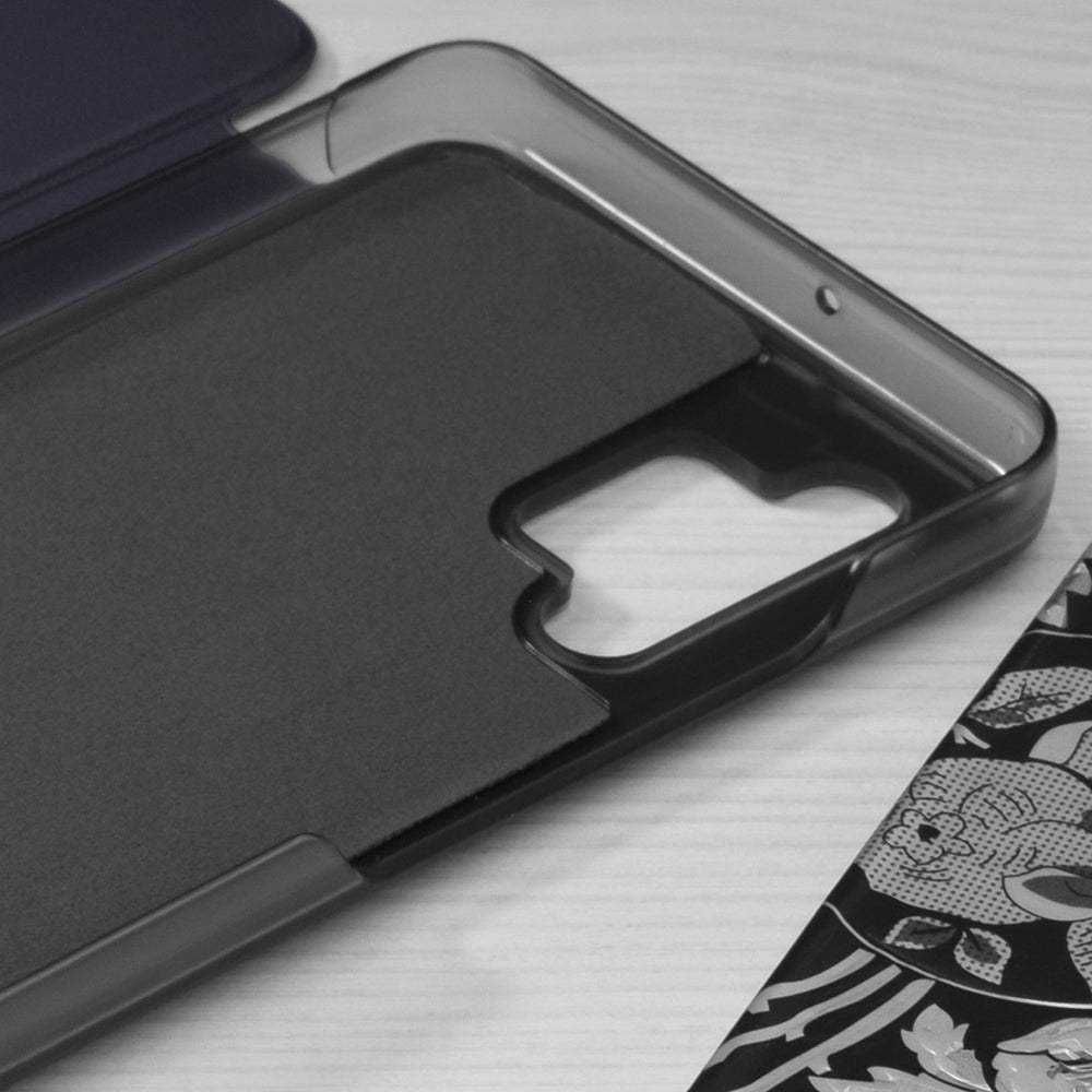 Cover til Samsung Galaxy A32 A325, Techsuit, eFold, Mørkeblå