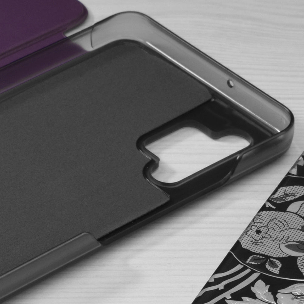 Cover til Samsung Galaxy A32 A325, Techsuit, eFold, Lilla