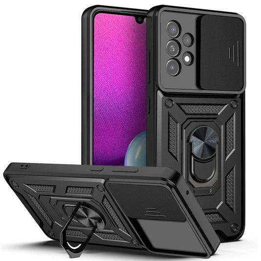 Cover til Samsung Galaxy A33 5G A336, Techsuit, CamShield, Sort