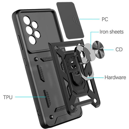 Cover til Samsung Galaxy A33 5G A336, Techsuit, CamShield, Sort