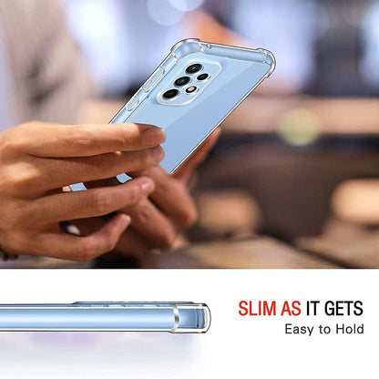 Cover til Samsung Galaxy A33 5G A336, Techsuit, Stødabsorberende Klar, Transparent