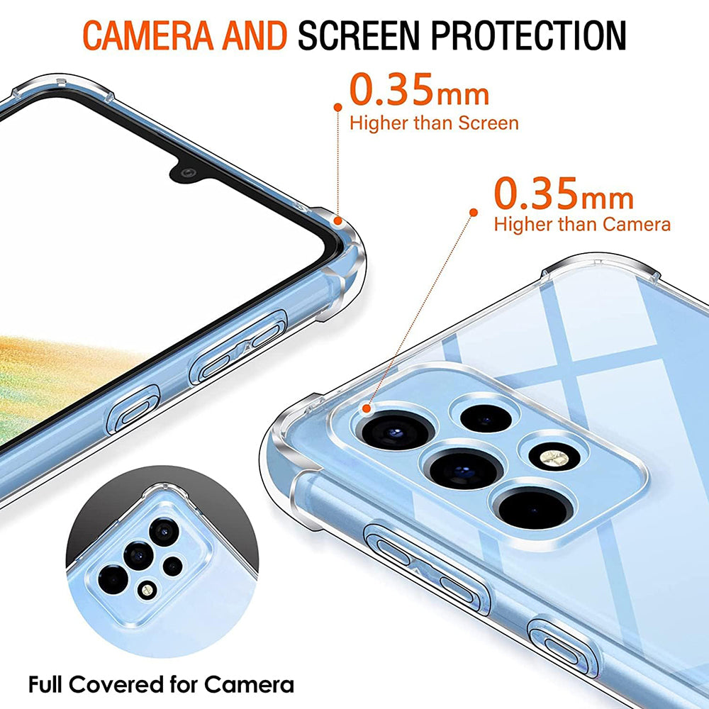 Cover til Samsung Galaxy A33 5G A336, Techsuit, Stødabsorberende Klar, Transparent