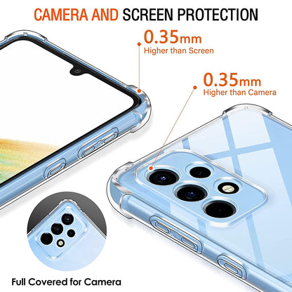 Cover til Samsung Galaxy A33 5G A336, Techsuit, Stødabsorberende Klar, Transparent