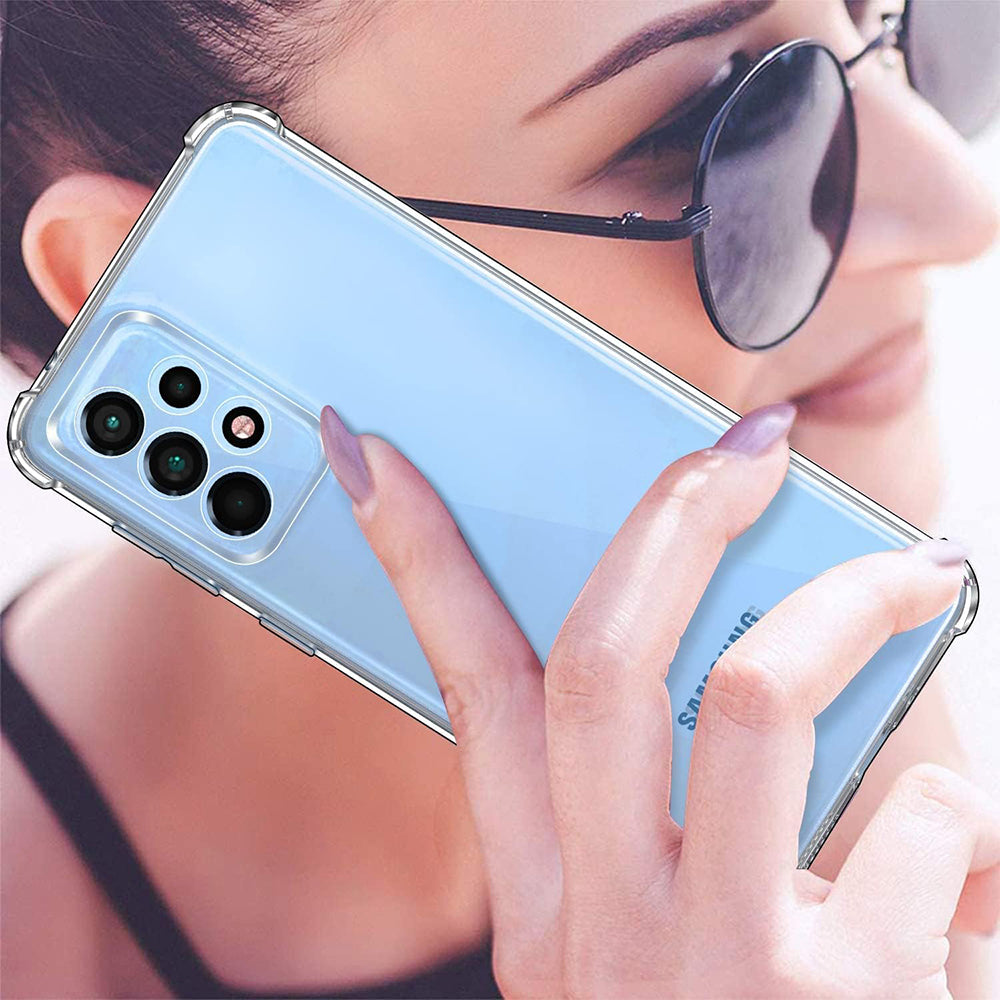 Cover til Samsung Galaxy A33 5G A336, Techsuit, Stødabsorberende Klar, Transparent
