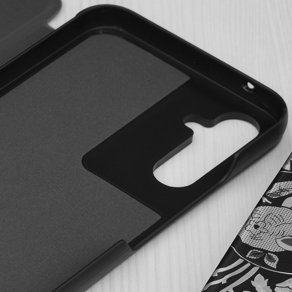 Cover til Samsung Galaxy A34 A346, Techsuit, eFold, Sort