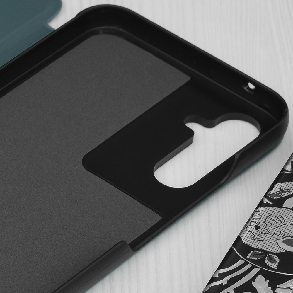 Cover til Samsung Galaxy A34 A346, Techsuit, eFold, Grøn