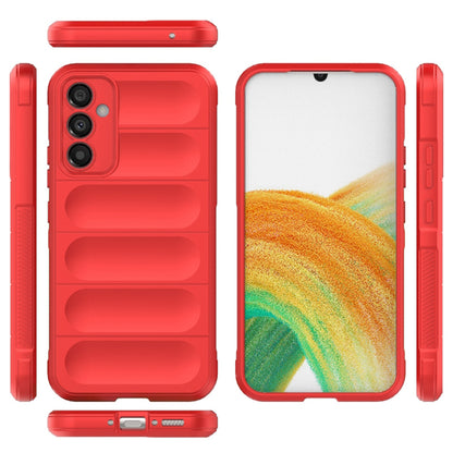 Cover til Samsung Galaxy A34 A346, Techsuit, Magic Shield, Sort