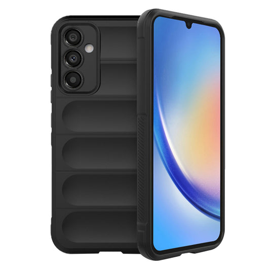 Cover til Samsung Galaxy A34 A346, Techsuit, Magic Shield, Sort