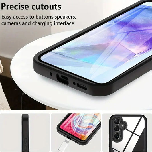 Cover til Samsung Galaxy A35 5G A356, Techsuit, ColorVerse 360, Sort