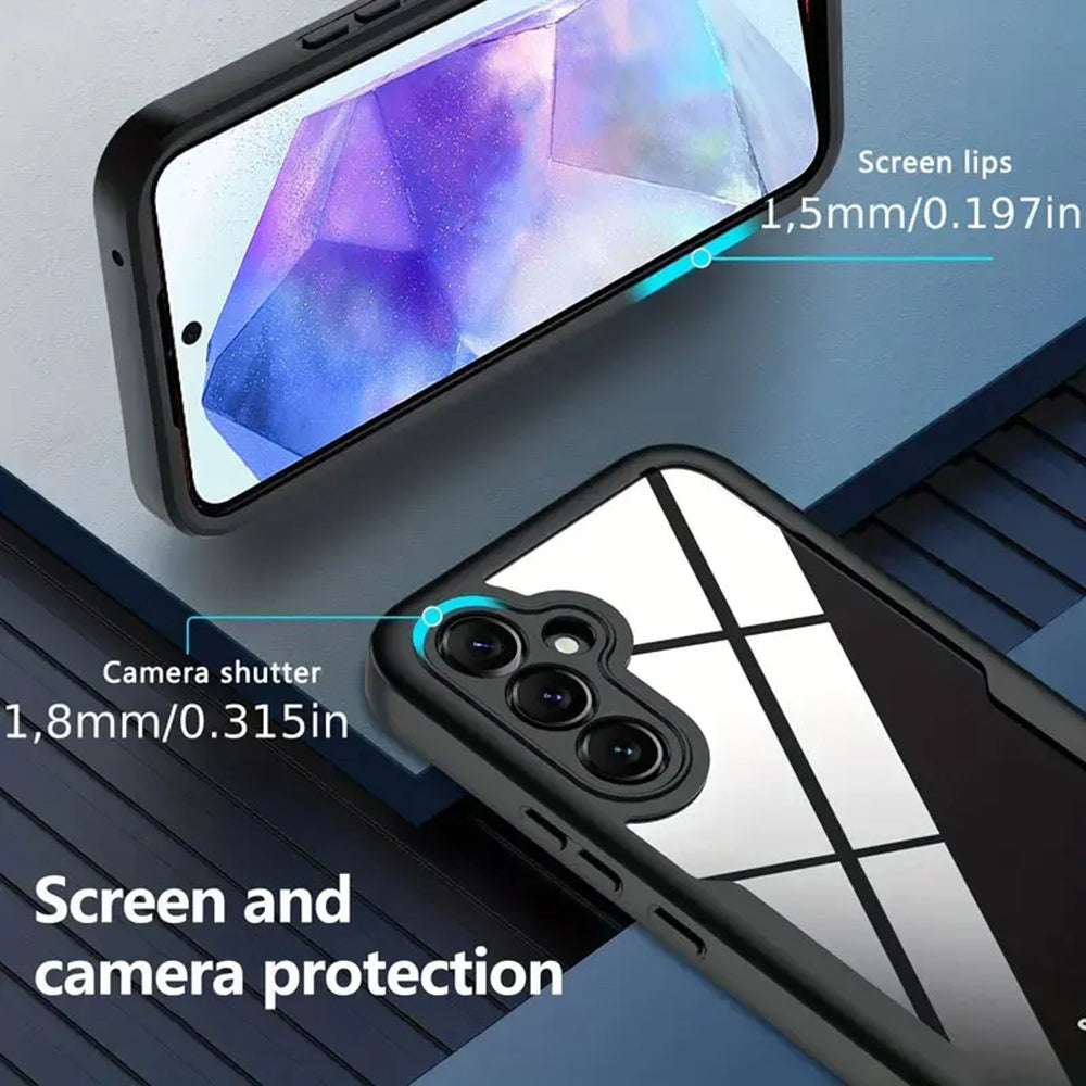 Cover til Samsung Galaxy A35 5G A356, Techsuit, ColorVerse 360, Sort