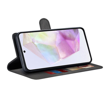 Cover til Samsung Galaxy A35 5G A356, Techsuit, Diary Book, Sort
