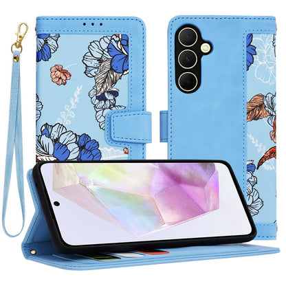 Case for Samsung Galaxy A35 5G A356, Techsuit, FlipCraft, Blue