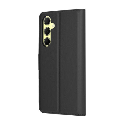 Cover til Samsung Galaxy A35 5G A356, Techsuit, Leather Folio, Sort