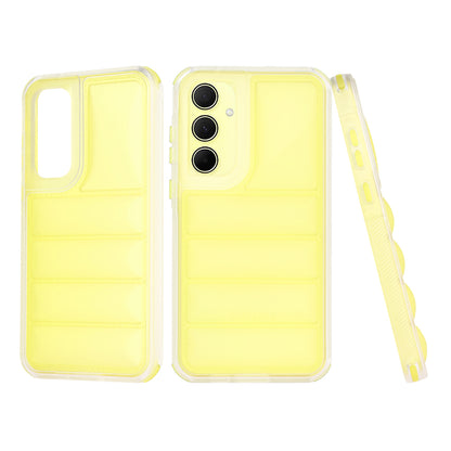 Cover til Samsung Galaxy A35 5G A356, Techsuit, Wave Shield, Gul