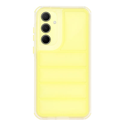 Cover til Samsung Galaxy A35 5G A356, Techsuit, Wave Shield, Gul