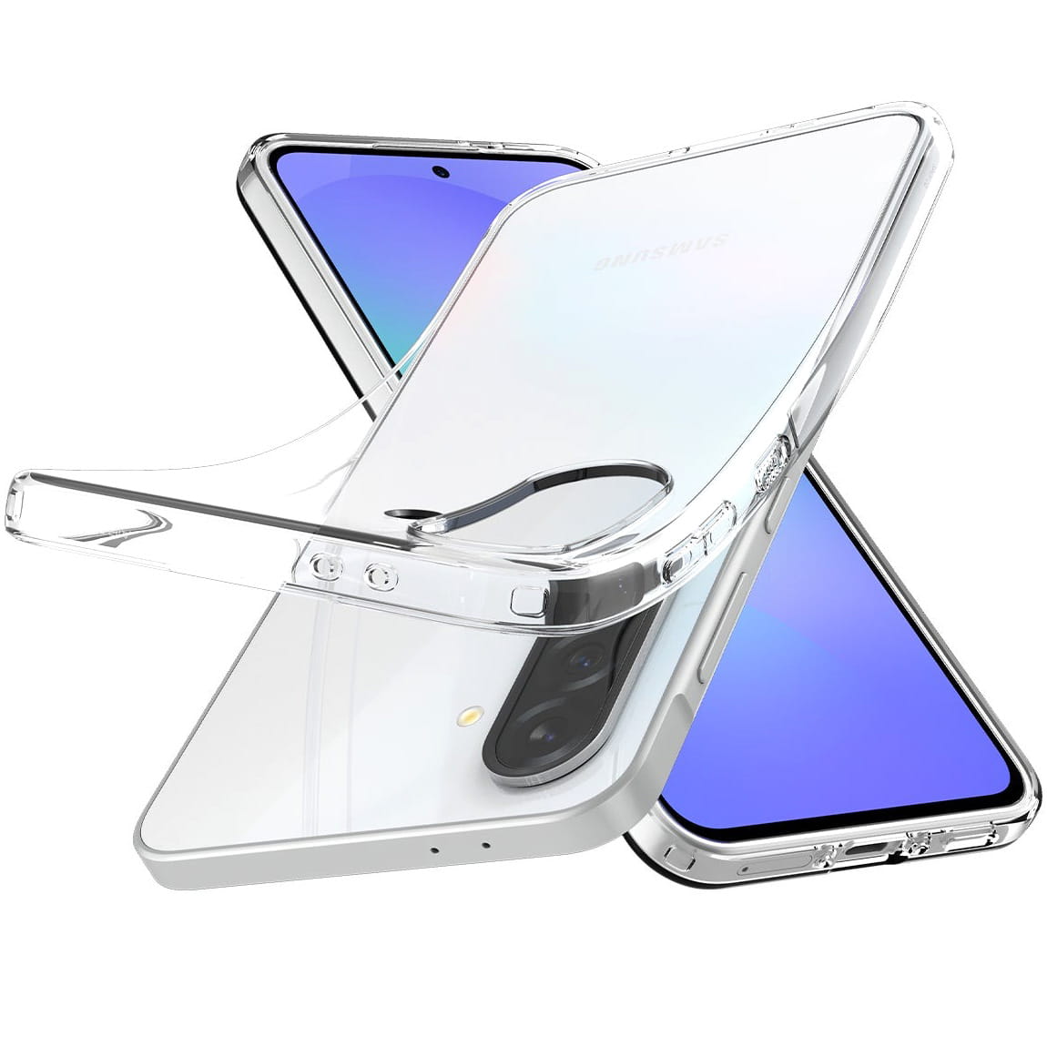 Cover til Samsung Galaxy A36 A366, Spigen, Liquid Crystal, Transparent ACS09167