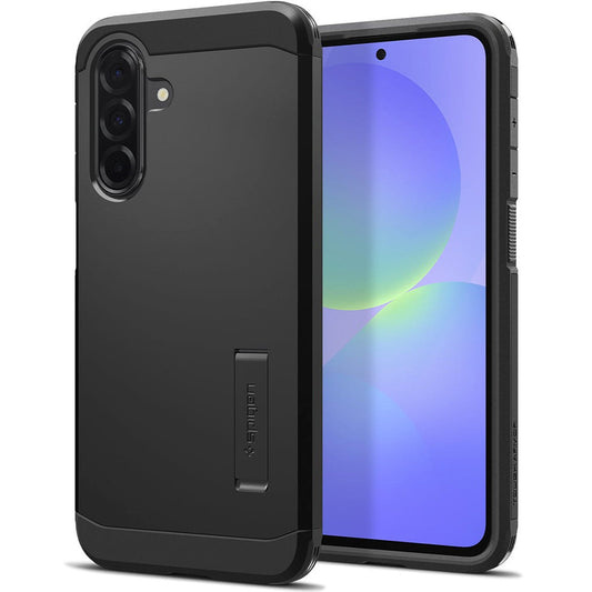 Etui til Samsung Galaxy A36 A366, Spigen, Tough Armor, Sort
