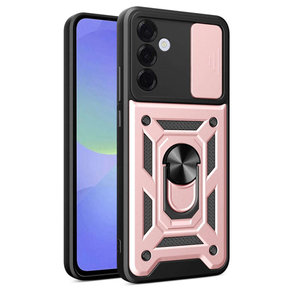 Cover til Samsung Galaxy A36 A366, Techsuit, CamShield, Pink