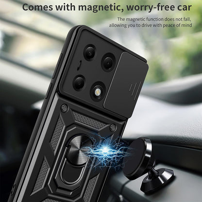 Cover til Samsung Galaxy A36 A366, Techsuit, CamShield, Grøn