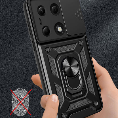 Cover til Samsung Galaxy A36 A366, Techsuit, CamShield, Grøn