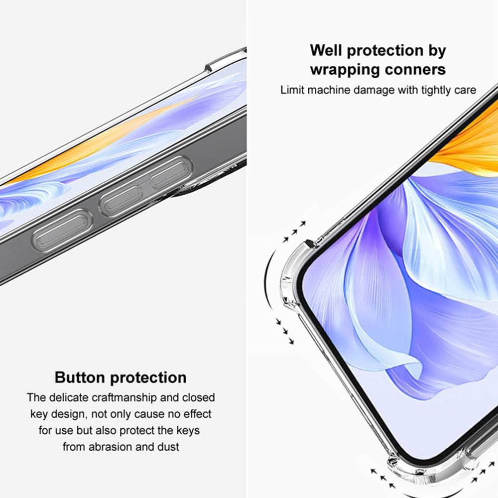 Case for Samsung Galaxy A36 A366, Techsuit, Shockproof Clear, Transparent