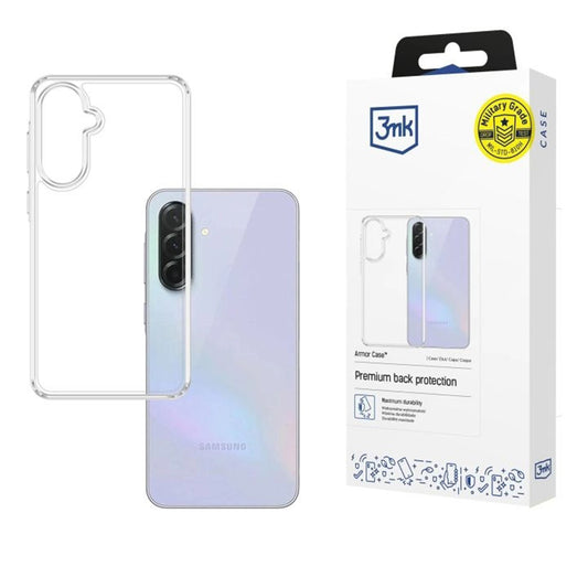 Etui til Samsung Galaxy A37 5G, 3MK, Armor, Gennemsigtig
