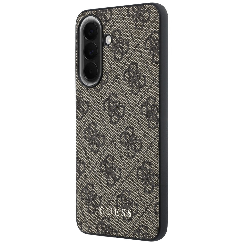 Cover til Samsung Galaxy A37 5G, Guess, 4G Classic Logo Charm, Brun