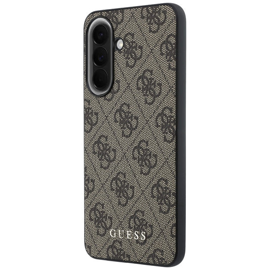 Cover til Samsung Galaxy A37 5G, Guess, 4G Classic Logo Charm, Brun