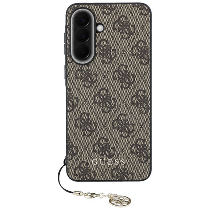 Cover til Samsung Galaxy A37 5G, Guess, 4G Classic Logo Charm, Brun