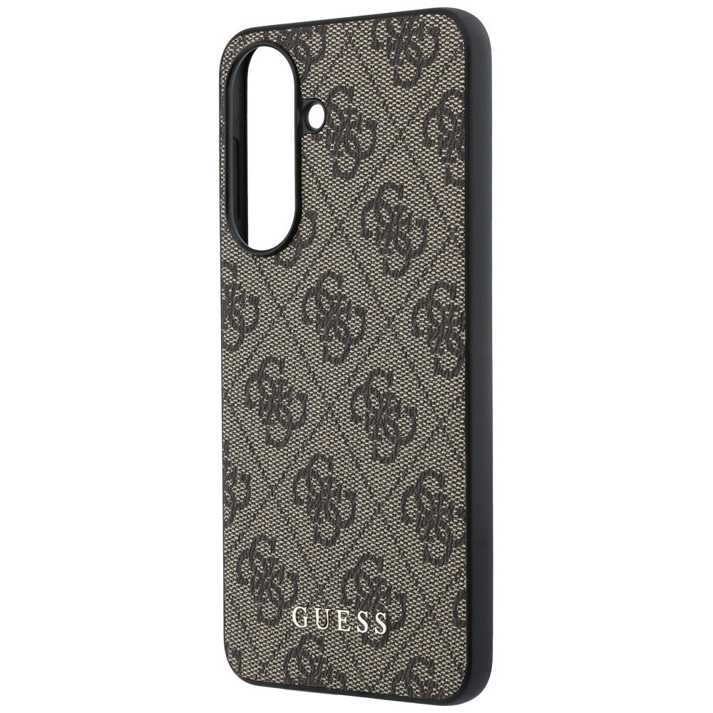 Cover til Samsung Galaxy A37 5G, Guess, 4G Classic Logo Charm, Brun
