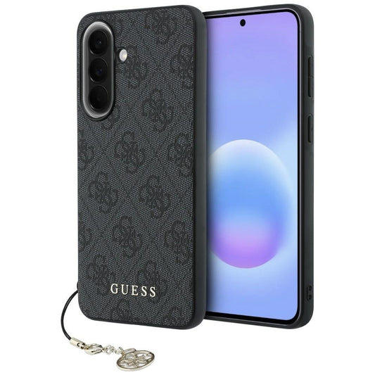 Cover til Samsung Galaxy A37 5G, Guess, 4G Classic Logo Charm, Sort