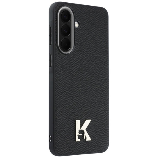 Cover til Samsung Galaxy A37 5G, Karl Lagerfeld, Karl Head Logo, Sort