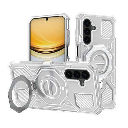 Etui til Samsung Galaxy A37 5G, Techsuit, Carbon Shield Pro, Hvid