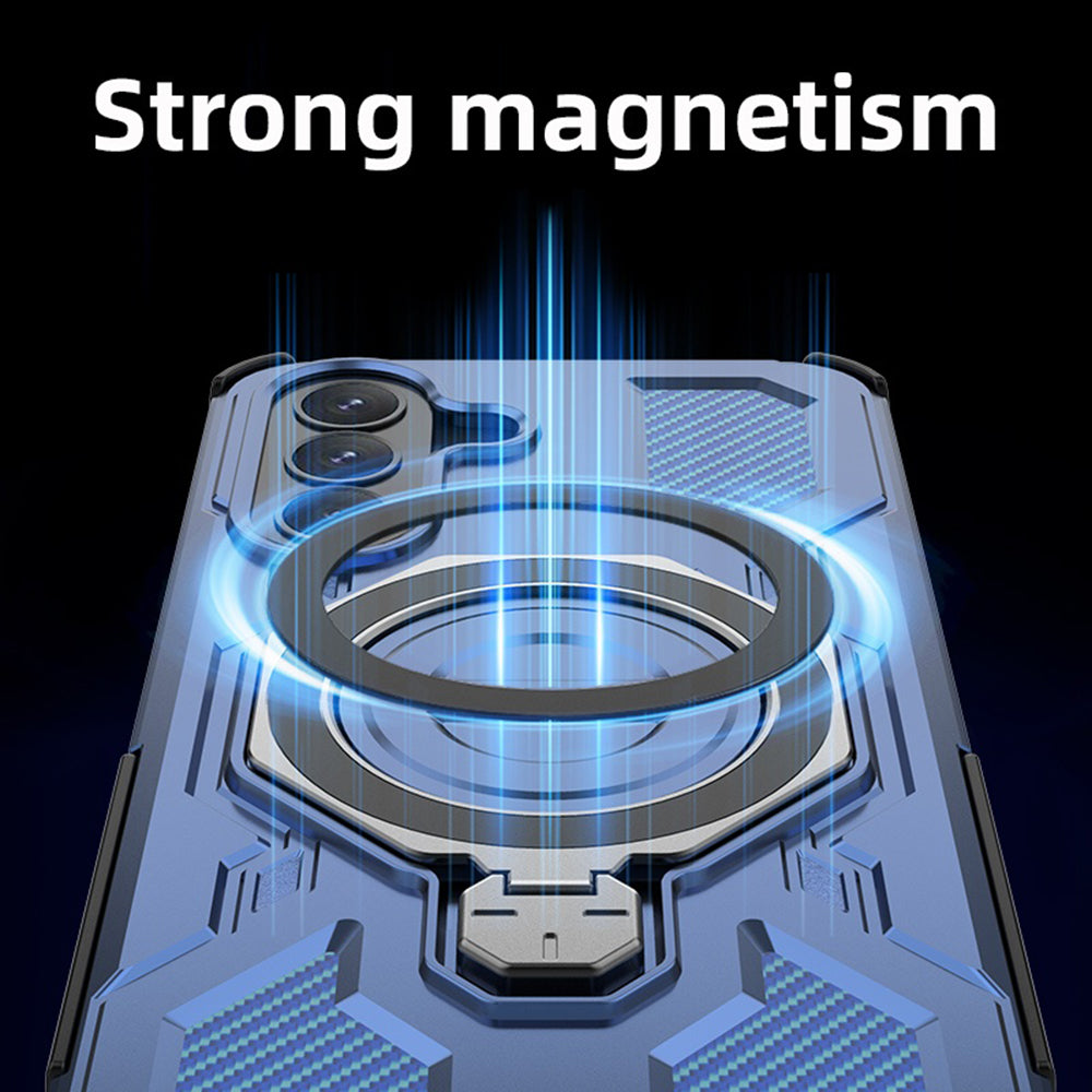 Etui til Samsung Galaxy A37 5G, Techsuit, Carbon Shield Pro, Sort