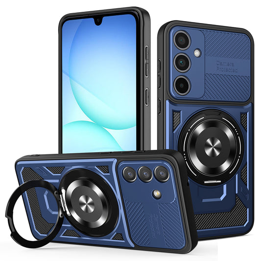 Etui til Samsung Galaxy A37 5G, Techsuit, RuggedCam, Blå