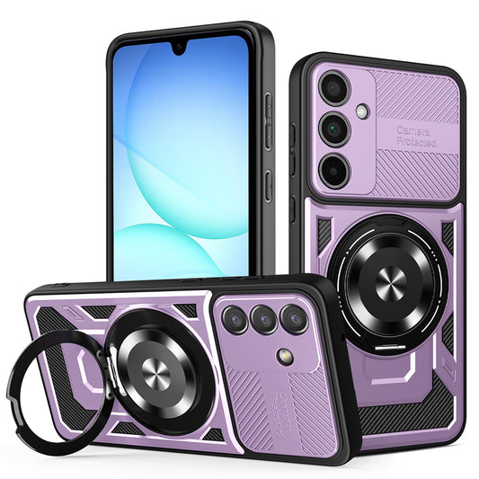 Etui til Samsung Galaxy A37 5G, Techsuit, RuggedCam, Lilla