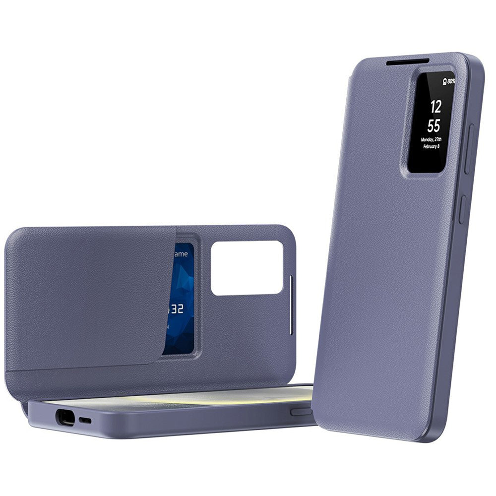 Etui til Samsung Galaxy A37 5G, Techsuit, SmartView, Lilla