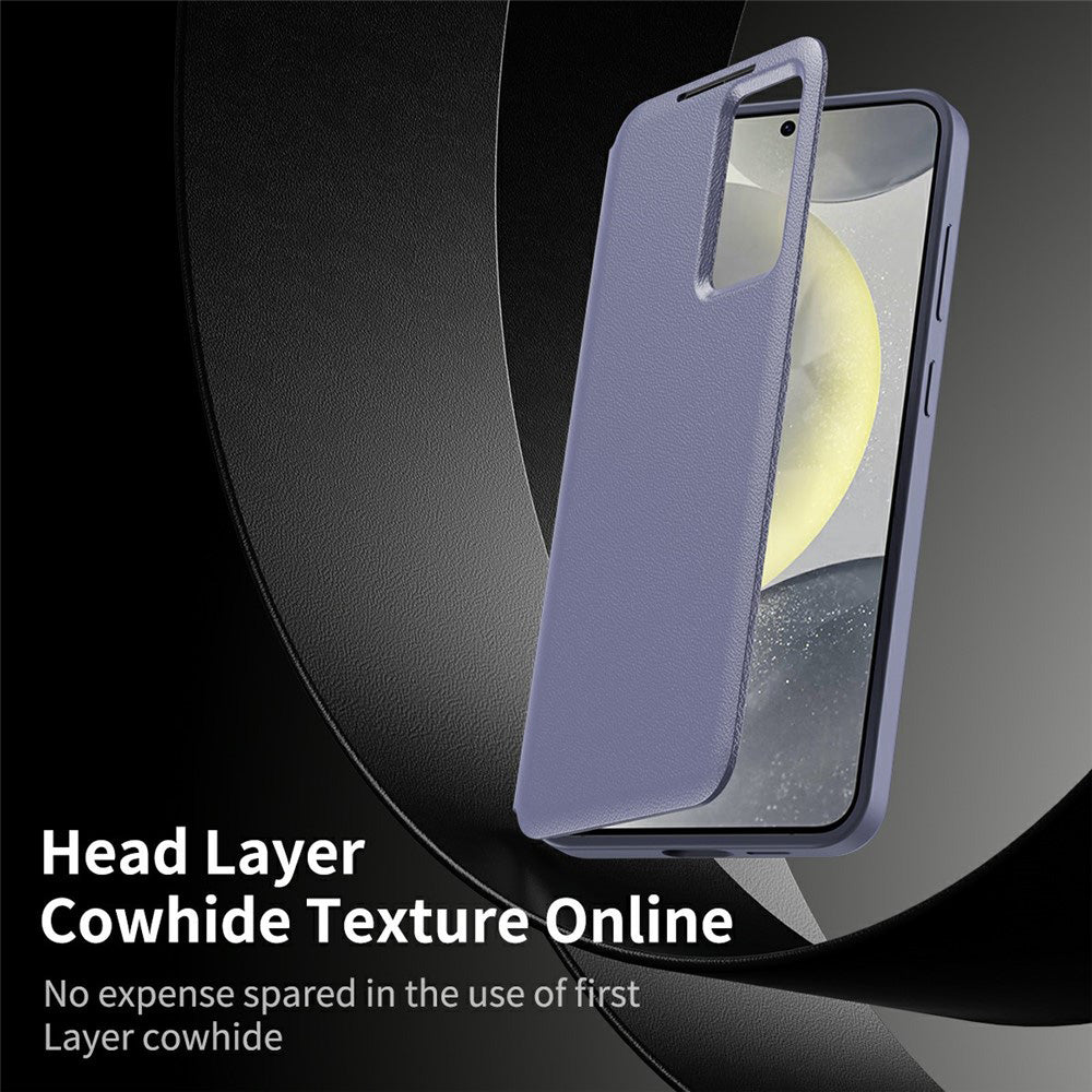 Etui til Samsung Galaxy A37 5G, Techsuit, SmartView, Lilla