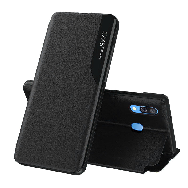 Cover til Samsung Galaxy A40 A405, Techsuit, eFold, Sort