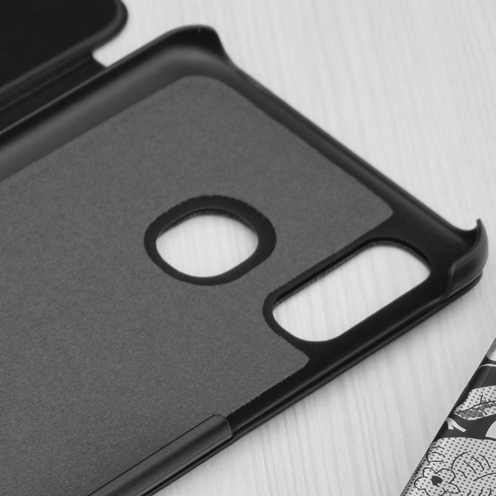 Cover til Samsung Galaxy A40 A405, Techsuit, eFold, Sort